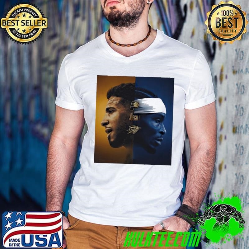 Indiana Pacers vs Oklahoma City Thunder 2025 NBA Finals Face Players shirt