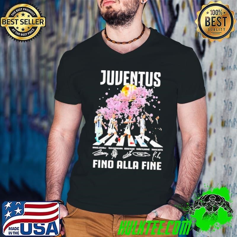 Juventus Fino Alla Fine abbey road signature Guys V Neck