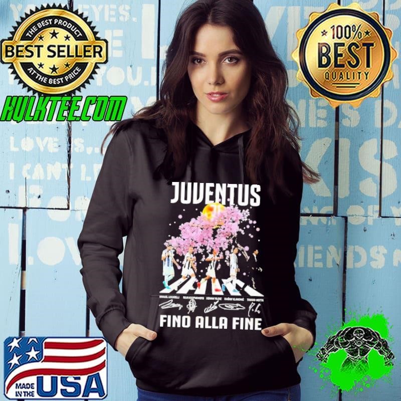 Juventus Fino Alla Fine abbey road signature Hoodie