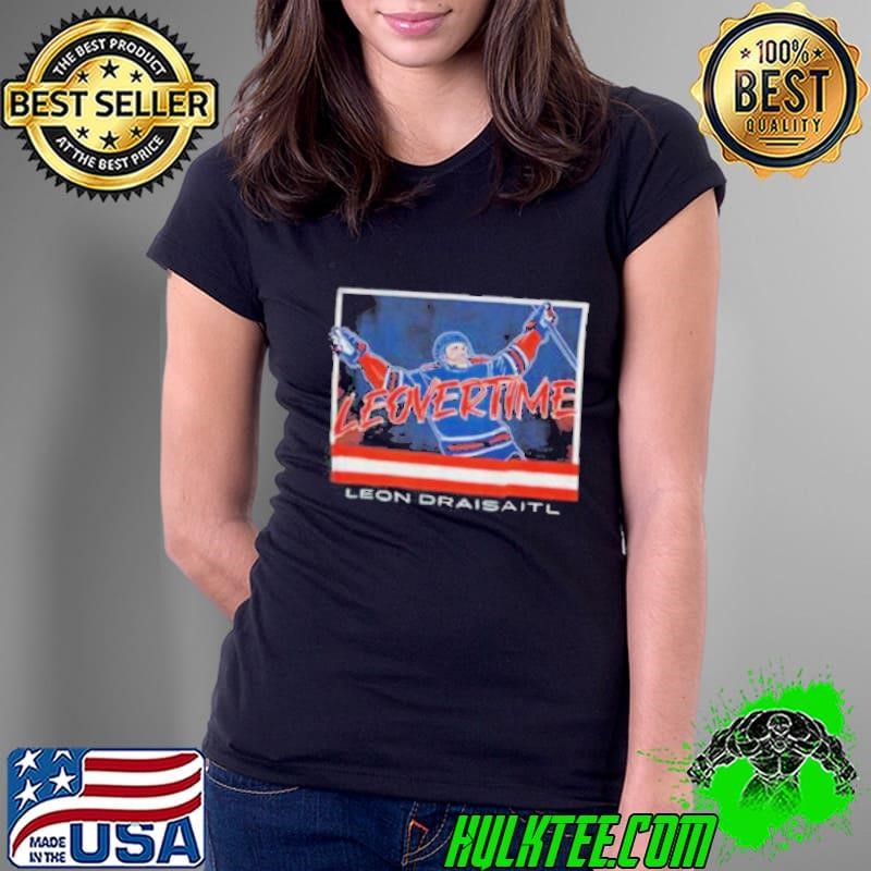 Leon Draisaitl Edmonton Oilers Leovertime Stanley Cup Final Ladies Tee