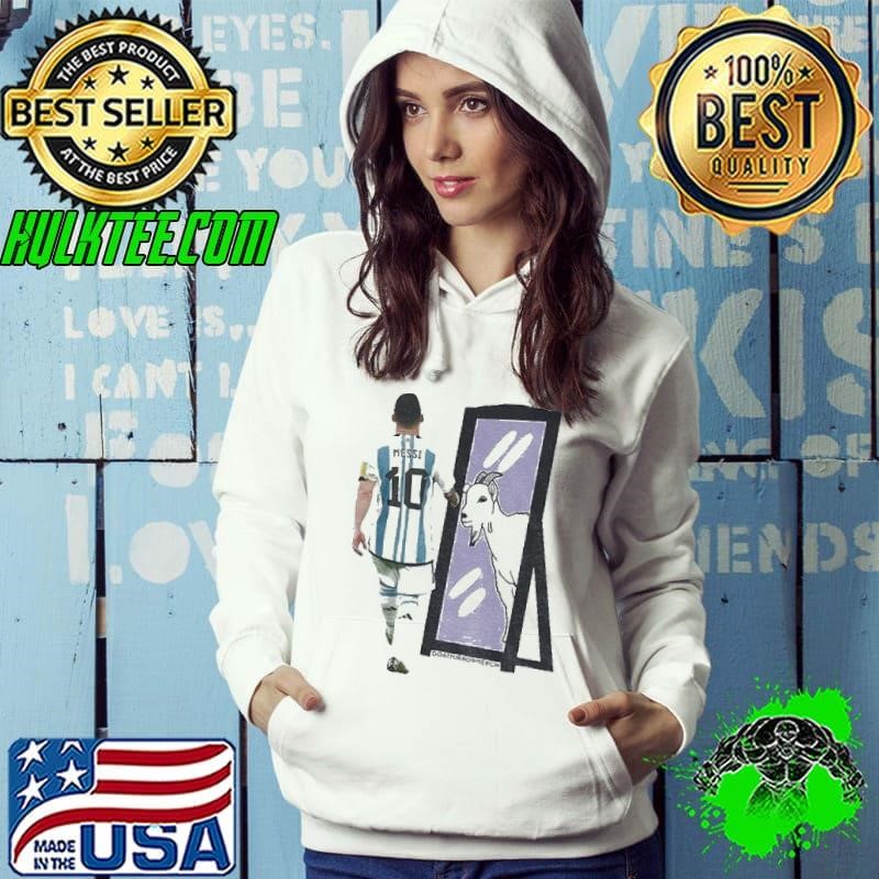 Lionel Messi Major League Soccer Inter Miami mirror Goat shirt