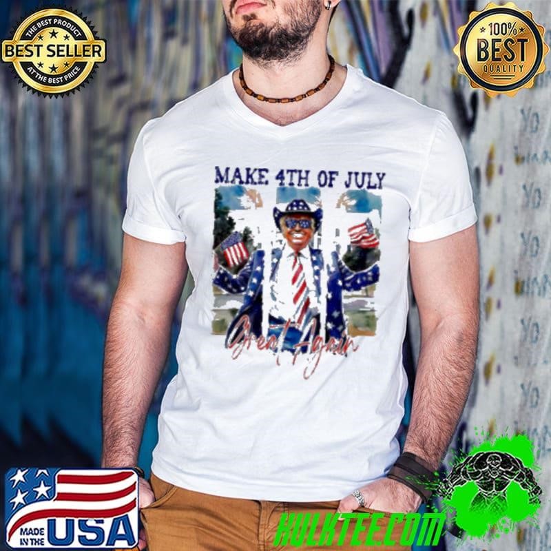 Make 4th Of July Great Again Trump white house shirt