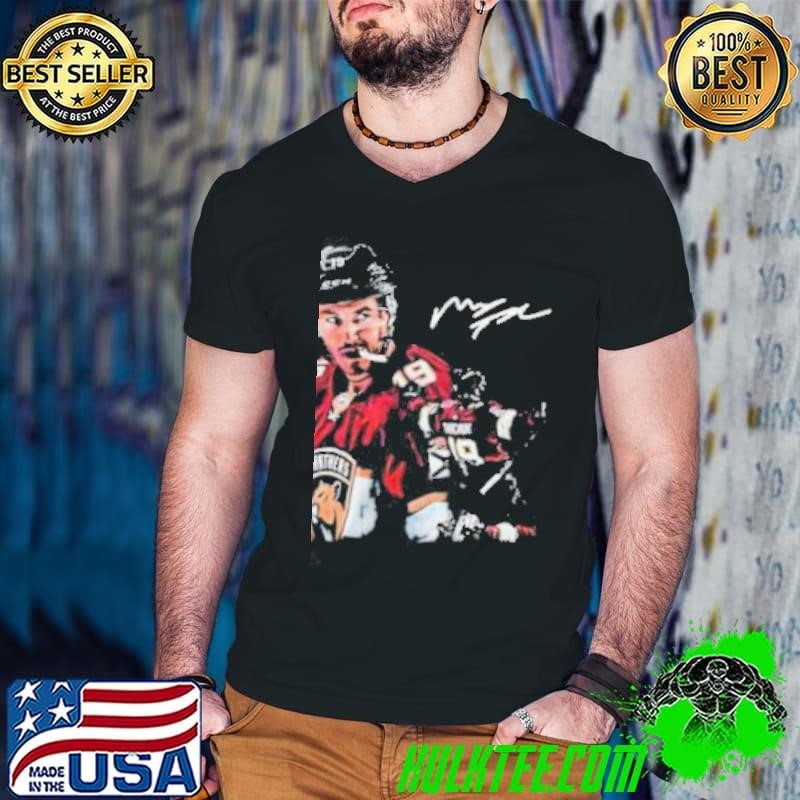 Matthew Tkachuk Florida Panthers Hockey Champions superstar signature Guys V Neck