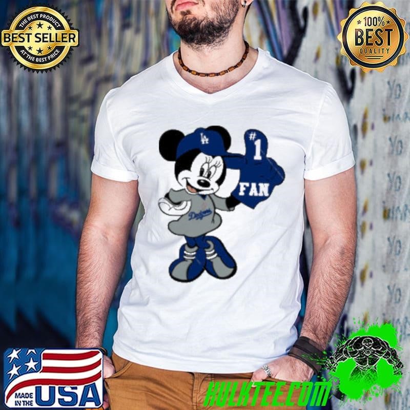 Minnie LA Dodgers Minnie Mouse Dodgers Fan Baseball shirt