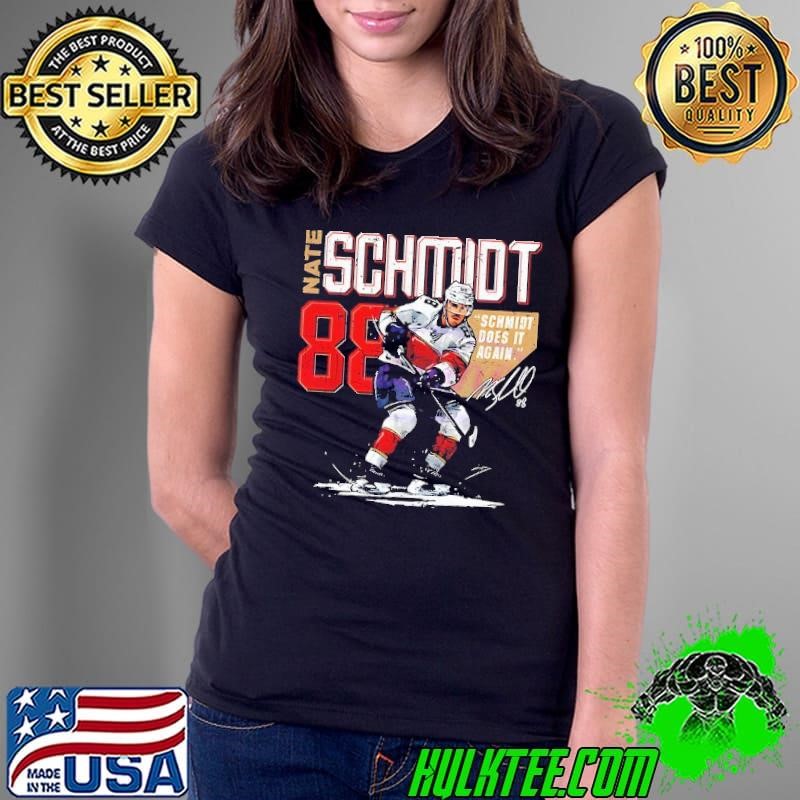 Nate Schmidt Florida Panthers does it again hockey signature Ladies Tee