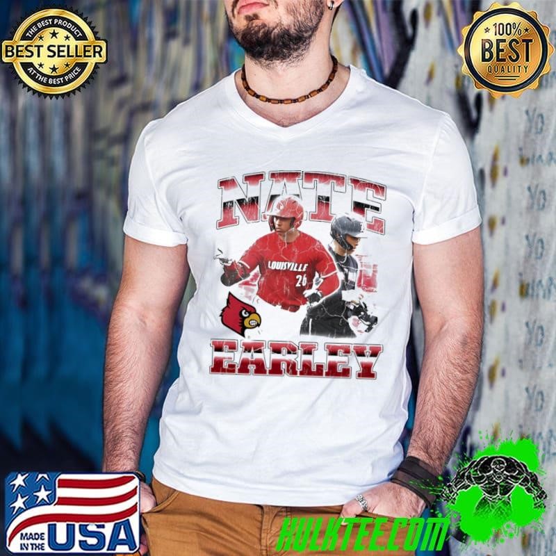 Nathan Earley Louisville Cardinals player collage shirt