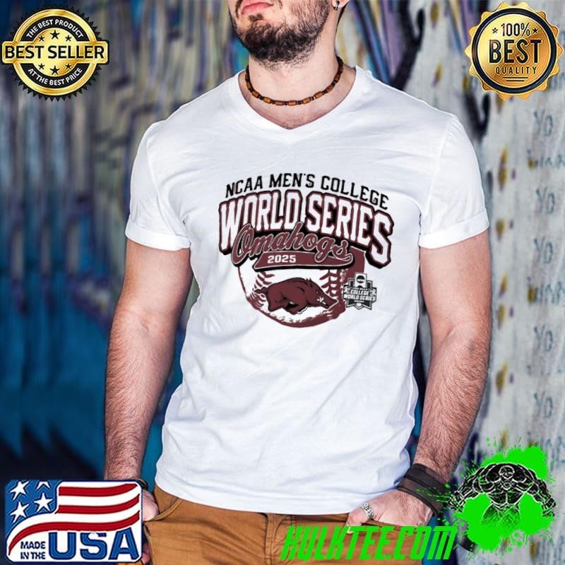 OMAHOGS 2025 NCAA Baseball Men’s College World Series Arkansas Razorbacks shirt