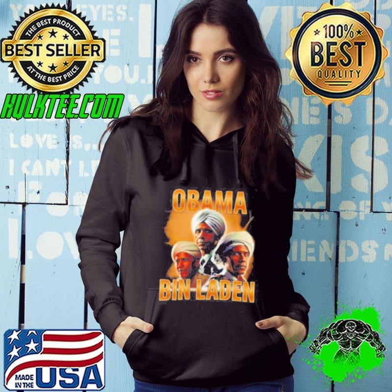 Obama Bin Laden funny retro shirt