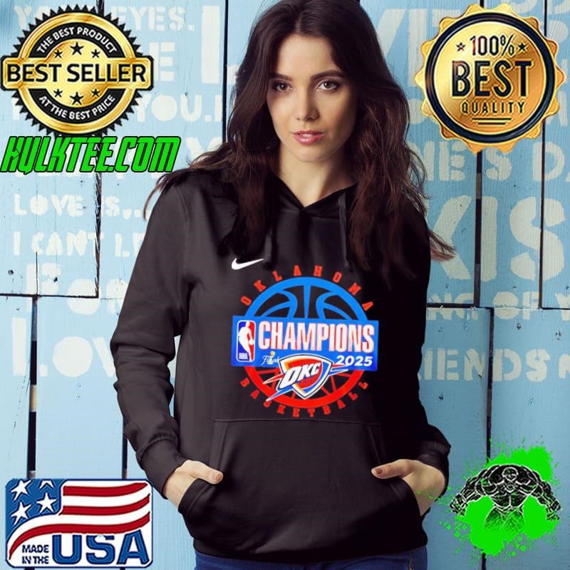 Oklahoma City Thunder Men’s Basketball 2025 NBA Finals Champions Hoodie