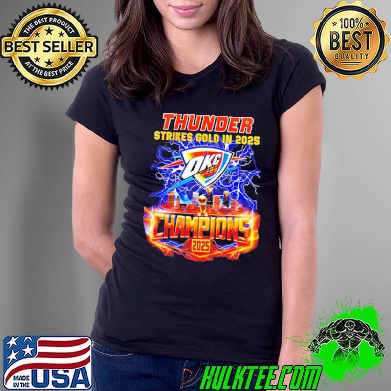 Oklahoma City Thunder strikes gold in 2025 Champions Ladies Tee