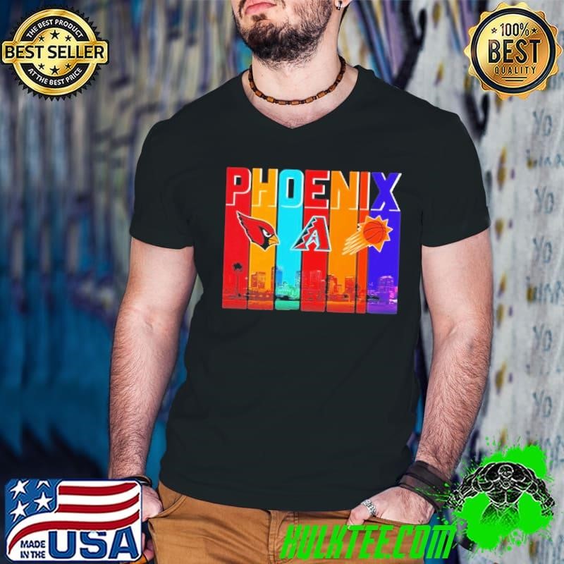 Phoenix sports City Skiline logo 3 team shirt