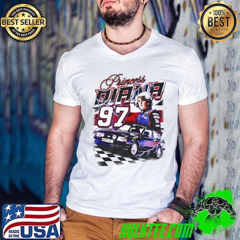 Princess Diana Racing 97 graphic nascar Guys V Neck