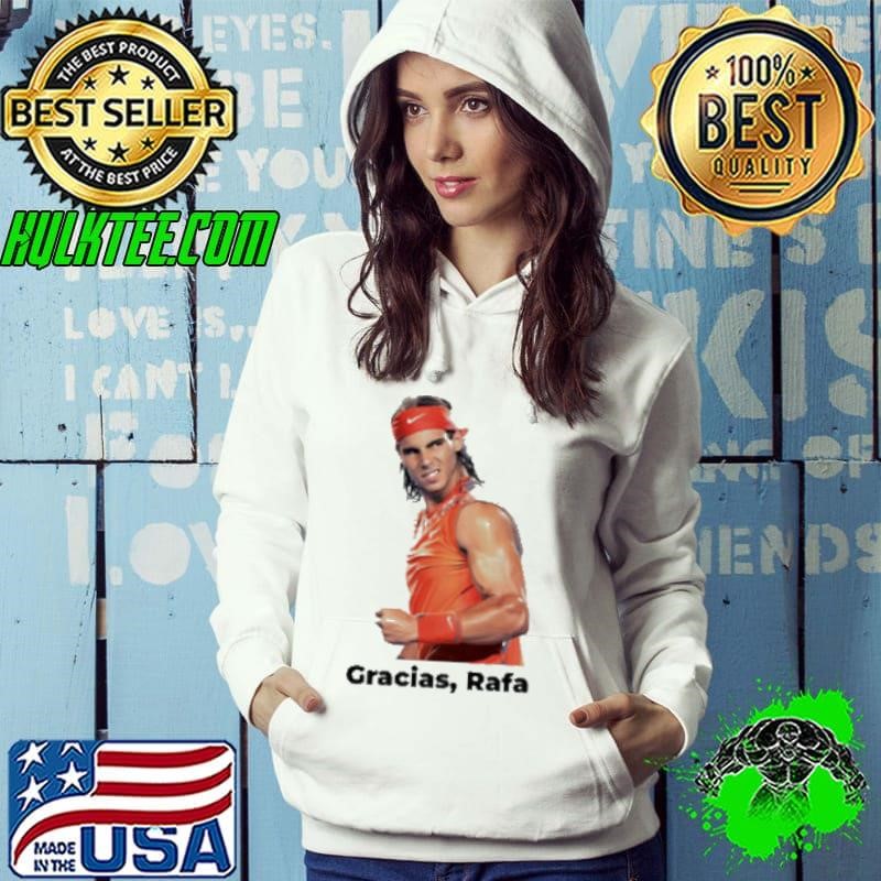 Rafael Nadal Tennis Gracias Rafa Hoodie