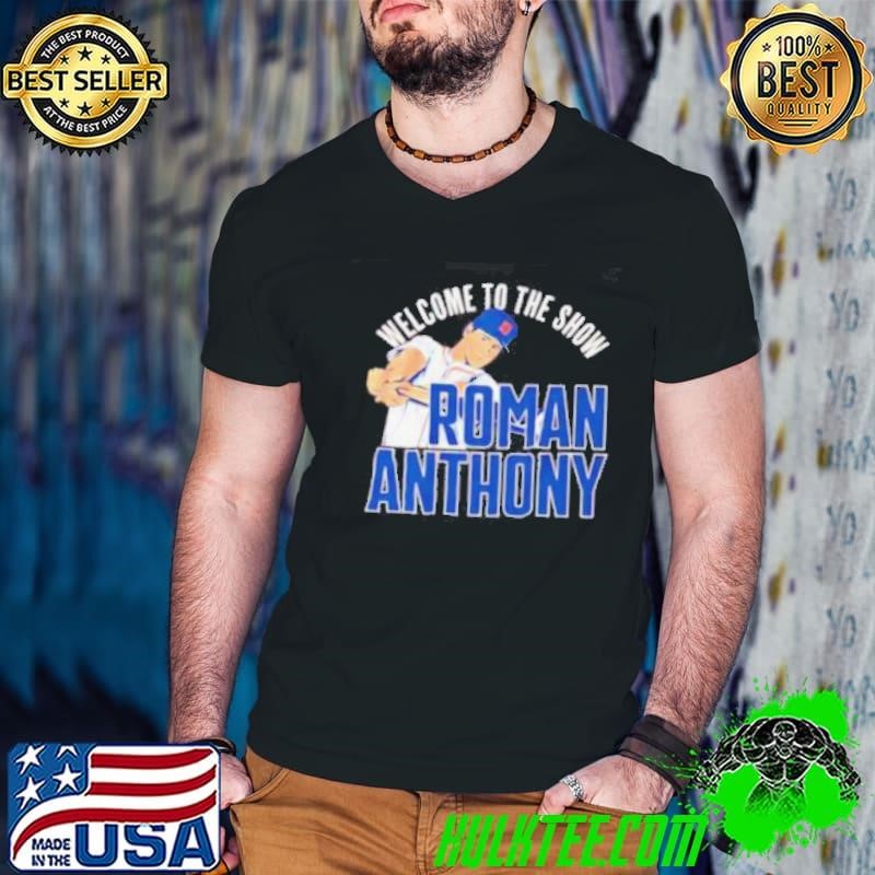 Roman Anthony Boston Red Sox welcome to The Show Guys V Neck