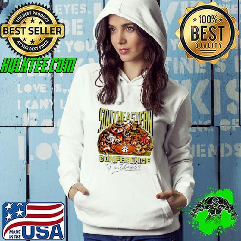 SEC Fall Southeastern Conference football mascot Hoodie