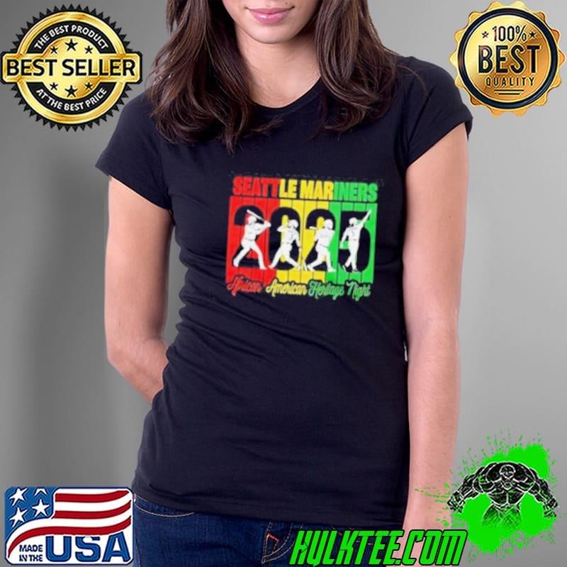 Seattle Mariners African American Heritage Night Ladies Tee