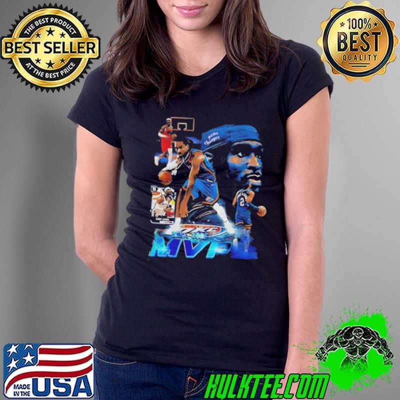 Shai Gilgeous Alexander MVP Oklahoma City Thunder 2025 NBA Basketball graphic Ladies Tee
