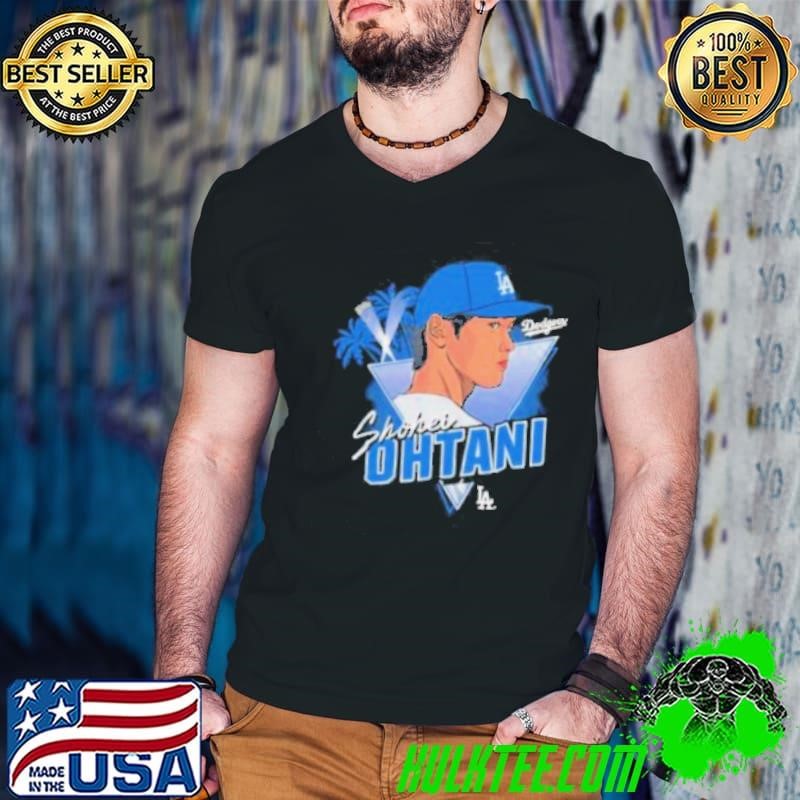 Shohei Ohtani Los Angeles Dodgers caricature triangle Shirt