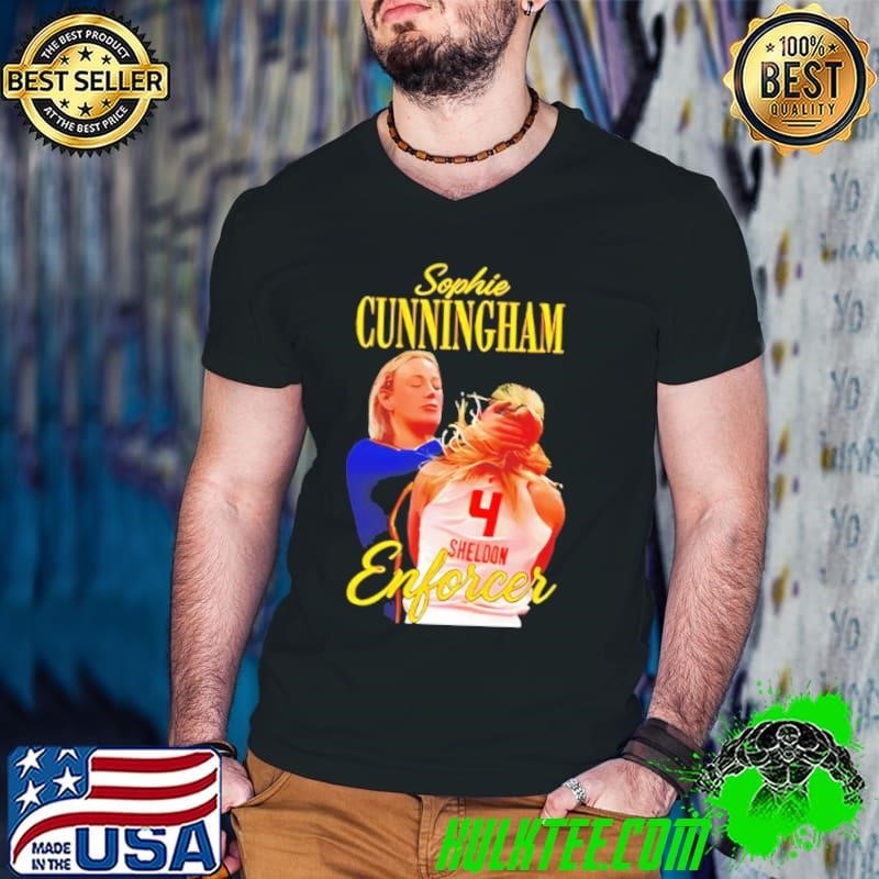 Sophie Cunningham The Enforcer Sheldon meme shirt