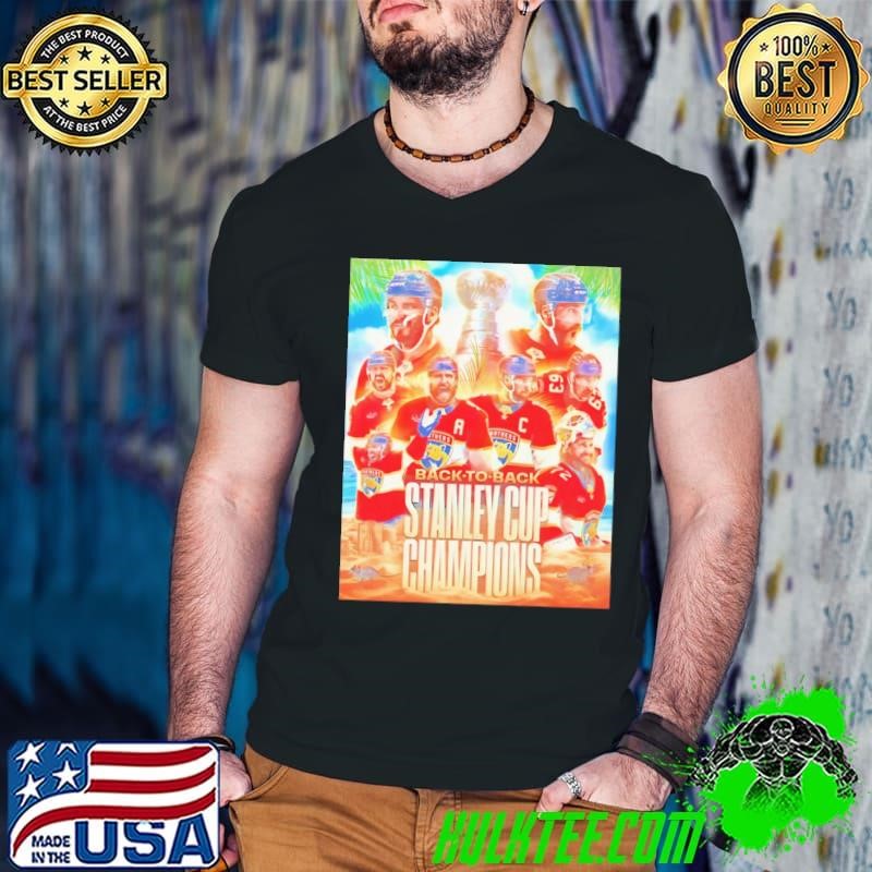 Stanley Cup 2025 Champions Florida Panthers Back To Back poster shirt