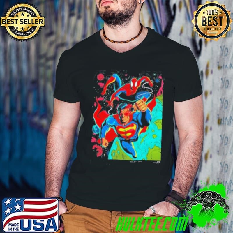 Superman Spider Man Crossover Shirt
