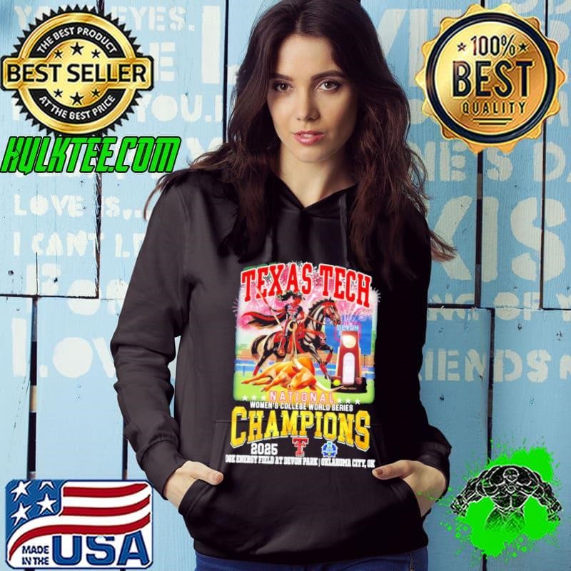 Texas Tech Red Raiders 2025 National Women’s College World Series Champions Hoodie