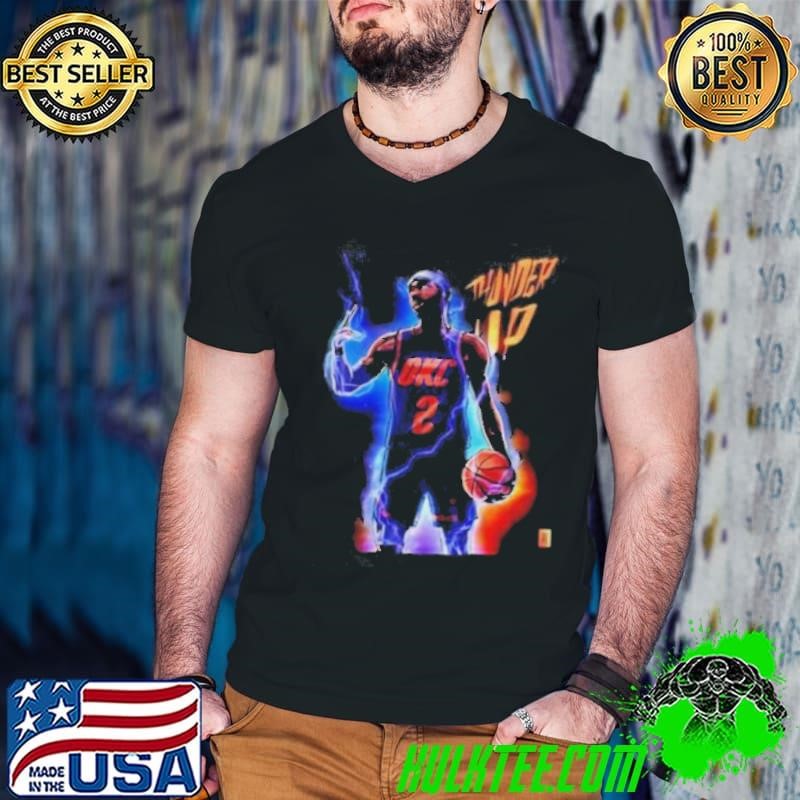 Thor x Shai Gilgeous Alexander Oklahoma City Thunder NBA basketball Guys V Neck