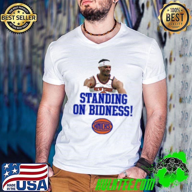 Tracy Morgan Wearing Josh Hart Bleeding On Shirt