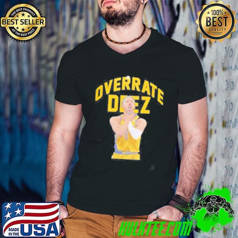 Tyrese Haliburton Overrate Deez choke Indiana Pacers NBA Basketball Champs 2025 Game Day shirt