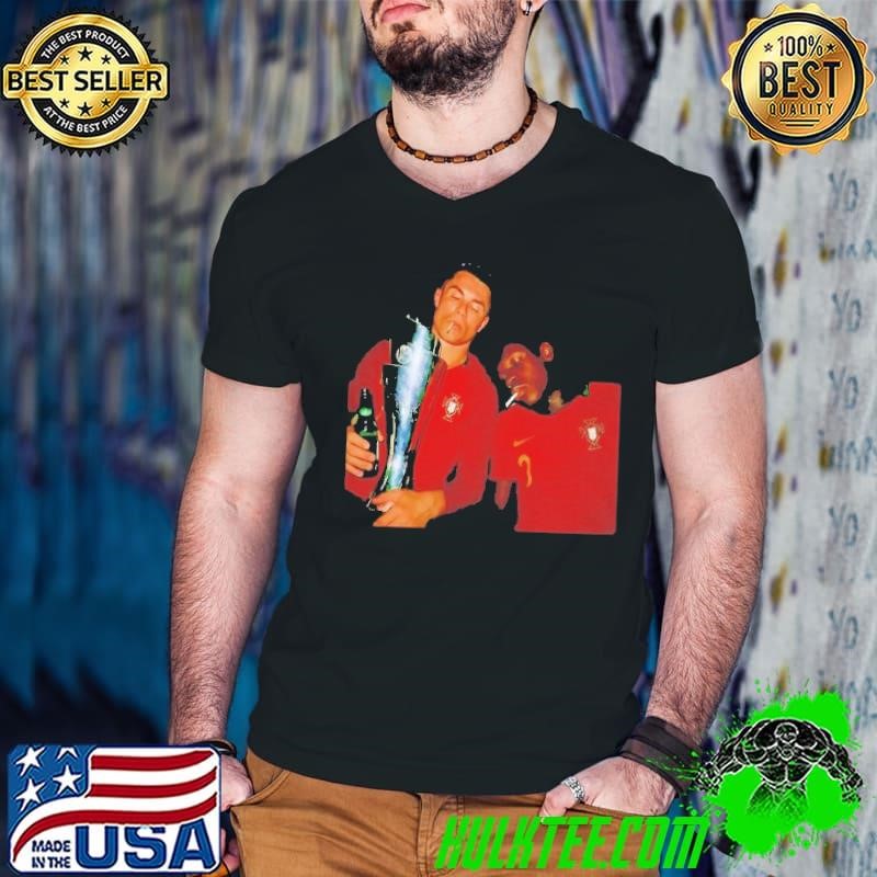 UEFA Ronaldo and Mendes Hangover Wear meme shirt