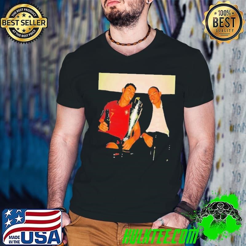 UEFA Ronaldo and Pepe Hangover Wear meme shirt