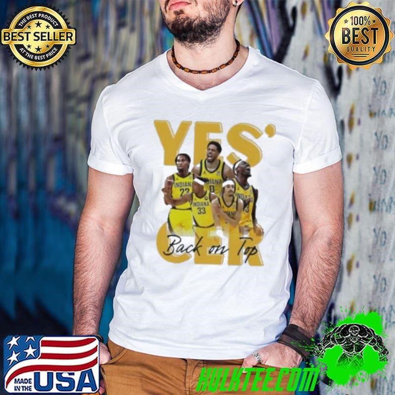 Yes ‘Cers back on top Indiana Pacers 2025 NBA Finals Guys V Neck