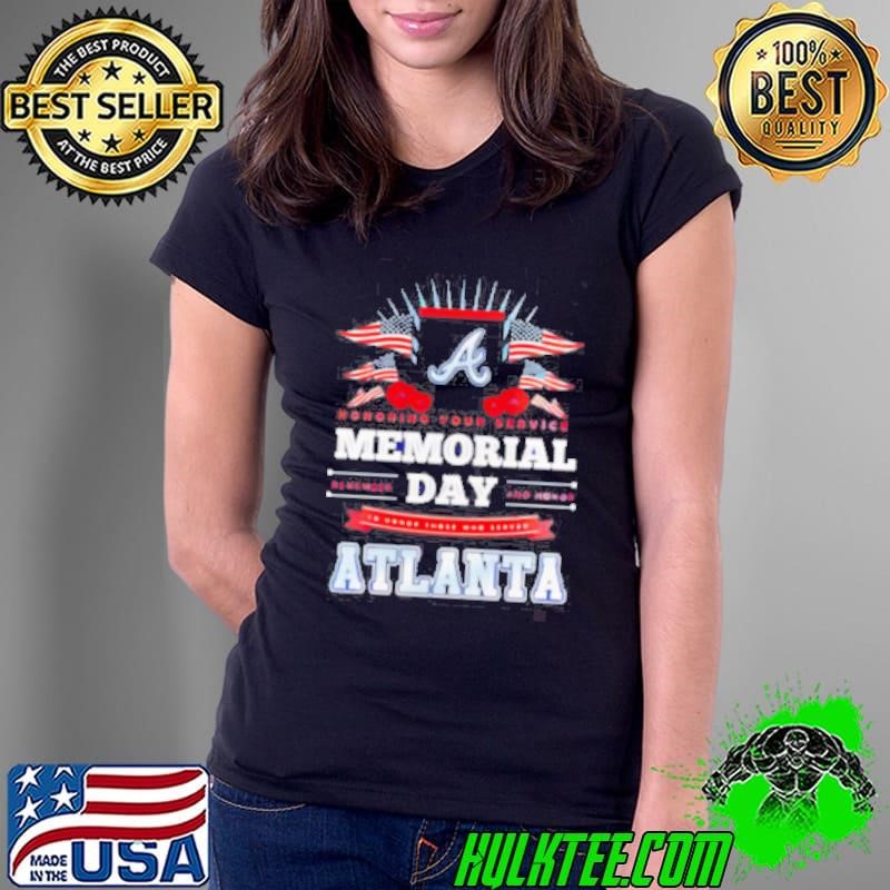 Atlanta Braves MLB x Memorial Day Baseball Ladies Tee