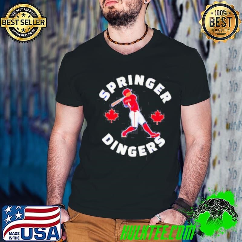 Canada Day Dingers George Springer shirt