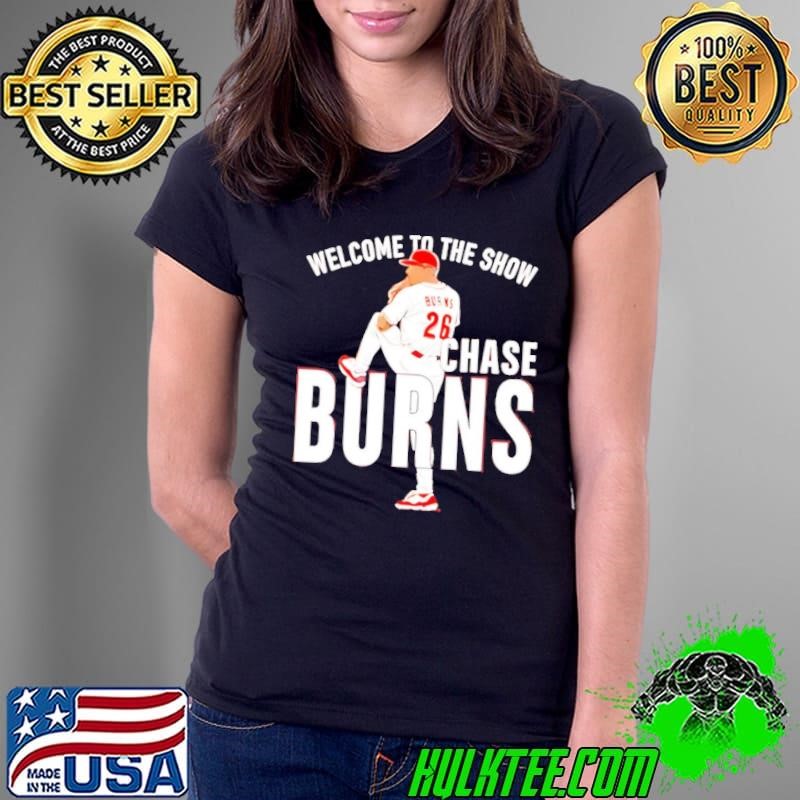 Chase Burns Welcome To The Show Ladies Tee