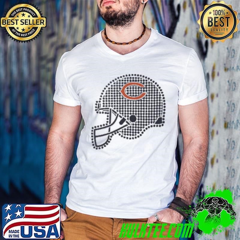 Chicago Bears polka dots helmet shirt