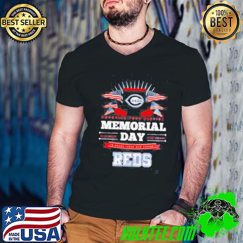 Cincinnati Reds MLB x Memorial Day Baseball shirt