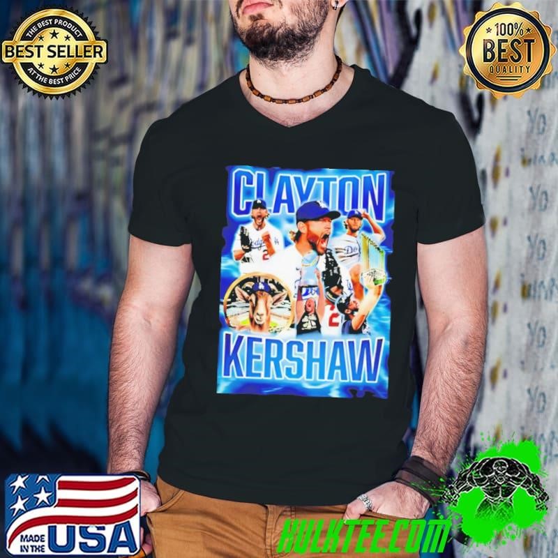 Clavton Kershaw The Goat Blk LA Dodgers shirt