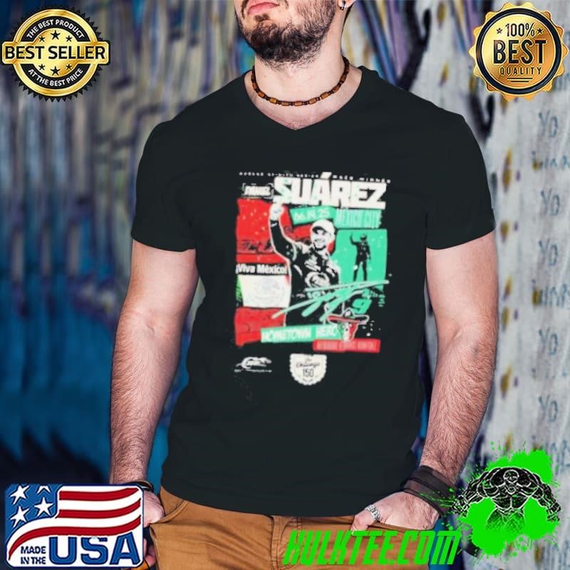 Daniel Suarez 2025 The Chilango 150 Race Win Mexico City shirt