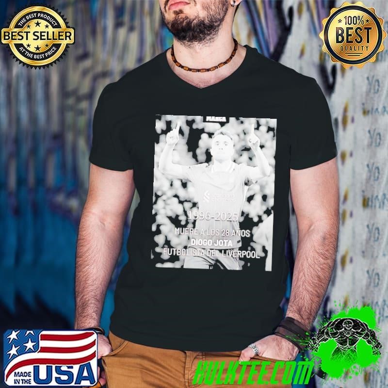 Diogo Jota 1996 2025 Futbolista Del Liverpool FC Rip shirt