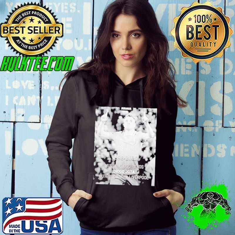 Diogo Jota 1996 2025 Futbolista Del Liverpool FC Rip Hoodie