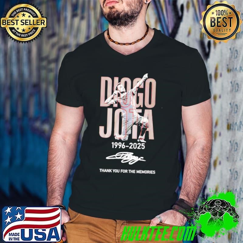 Diogo Jota 1996 2025 thank you for the memories signature shirt