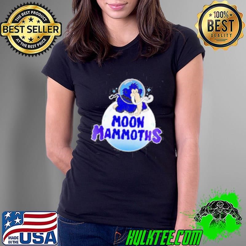 Erie Moon Mammoths 2025 Black Baseball Ladies Tee