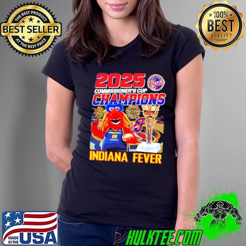 Freddy Fever 2025 Commissioner’s Cup Champions Indiana Fever Ladies Tee