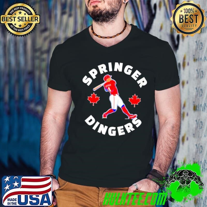 George Springer Canada Day Dingers Toronto Blue Jays shirt