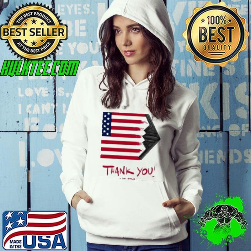 Gunther Eagleman Thank You Flag Usa Shirt