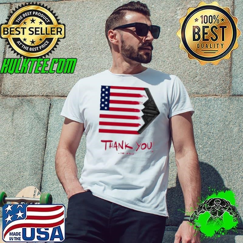 Gunther Eagleman Thank You Flag Usa Unisex