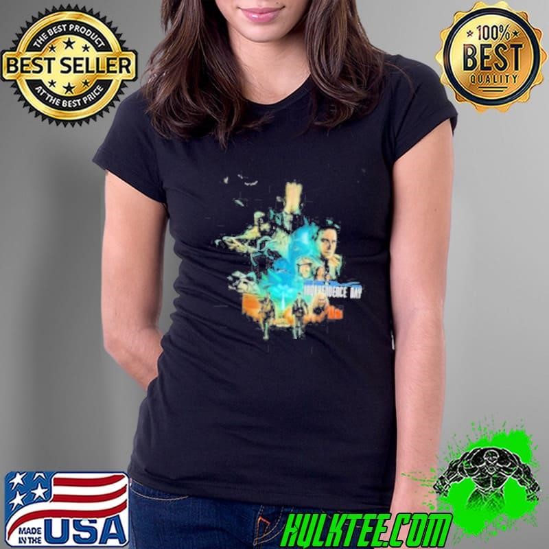 Independence Day Alien Attack Ladies Tee