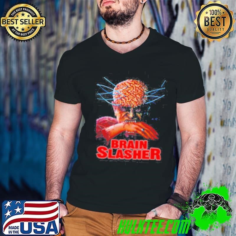 Iron Fortress Records Brain Slasher Horror Shirt