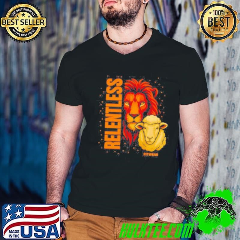 Lion and Sheep Relentless Fitwear shirt